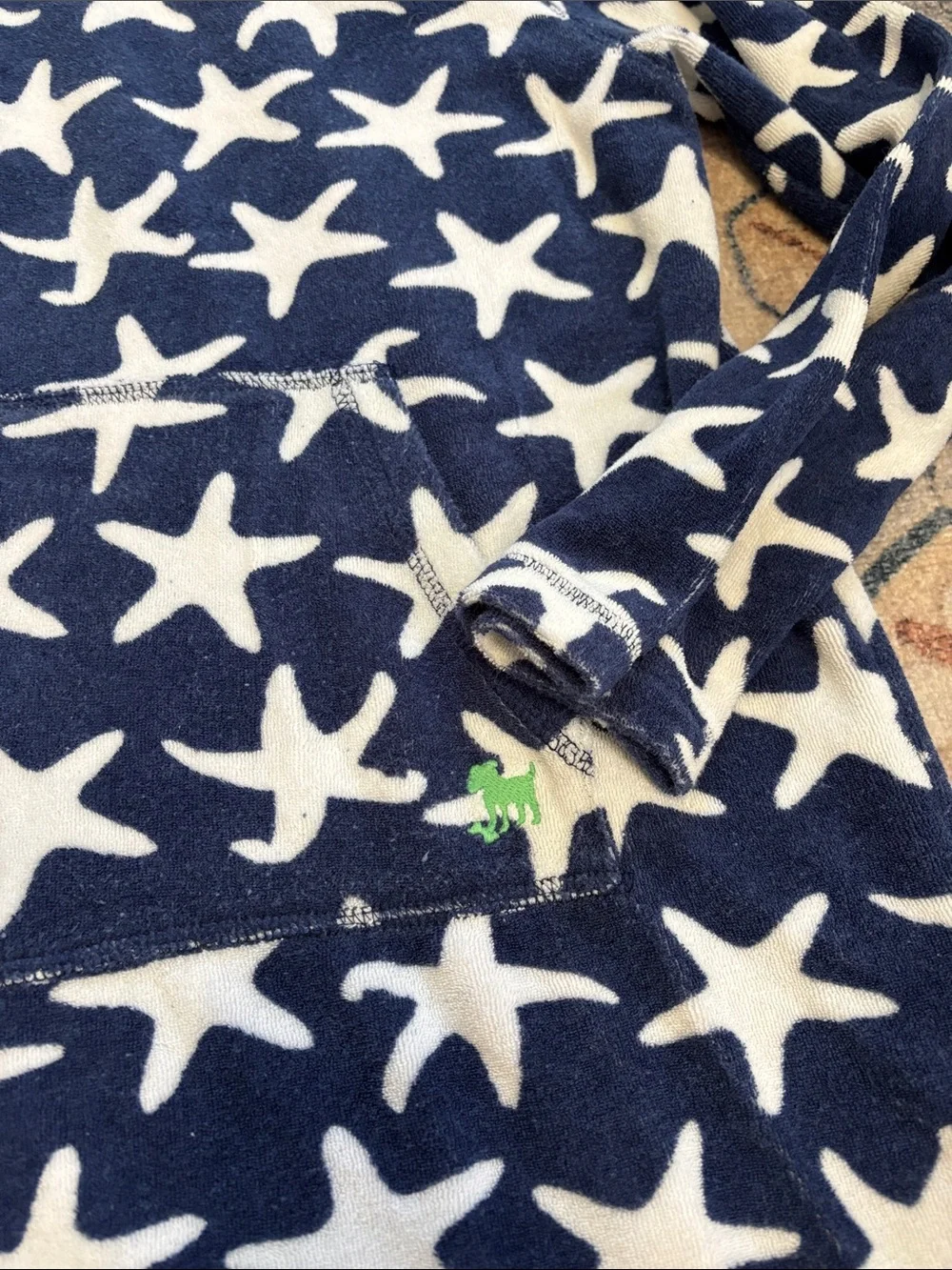Mini-Biden Kids starfish cover up. Size 11/12